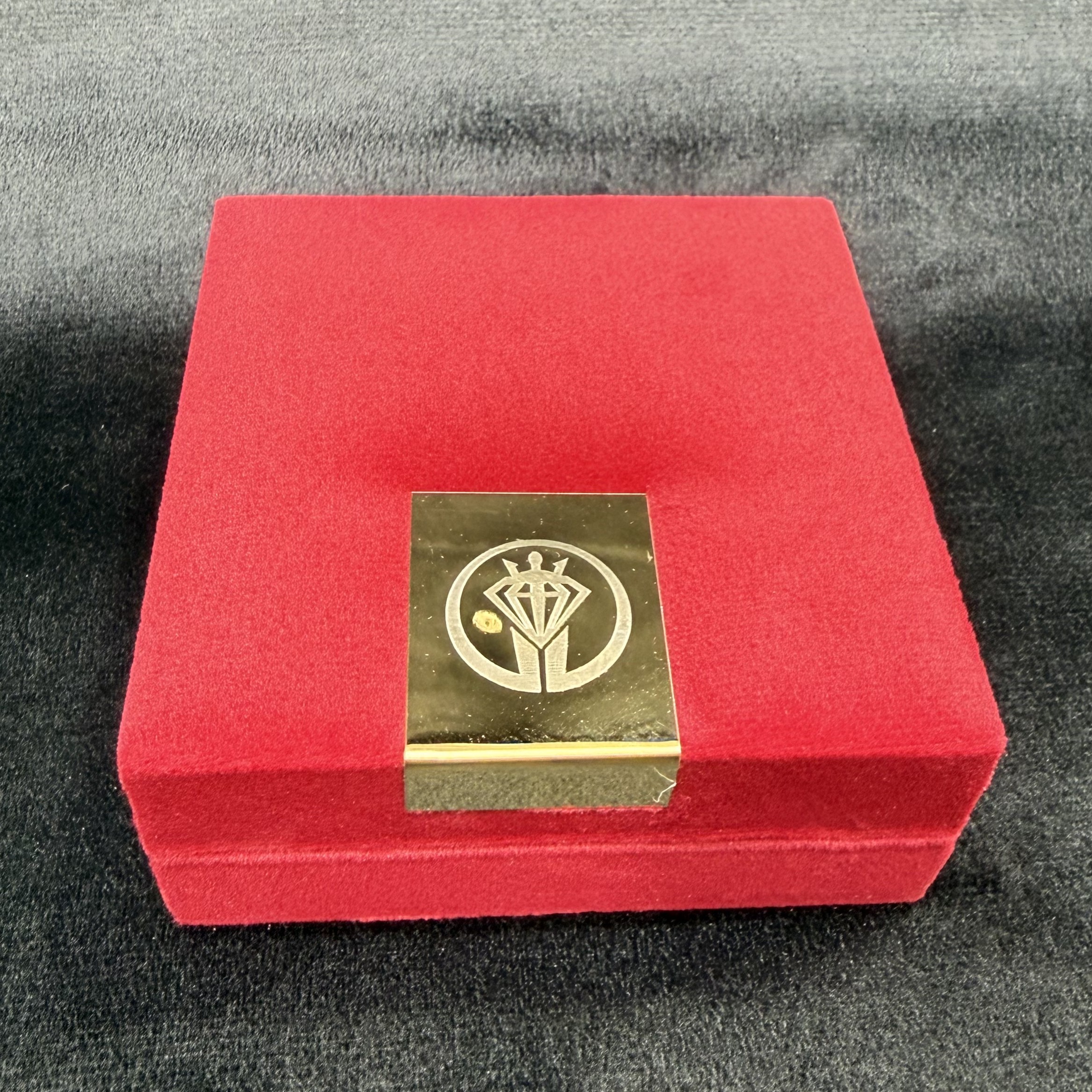 Red Patti Box 4X4 Bangle
